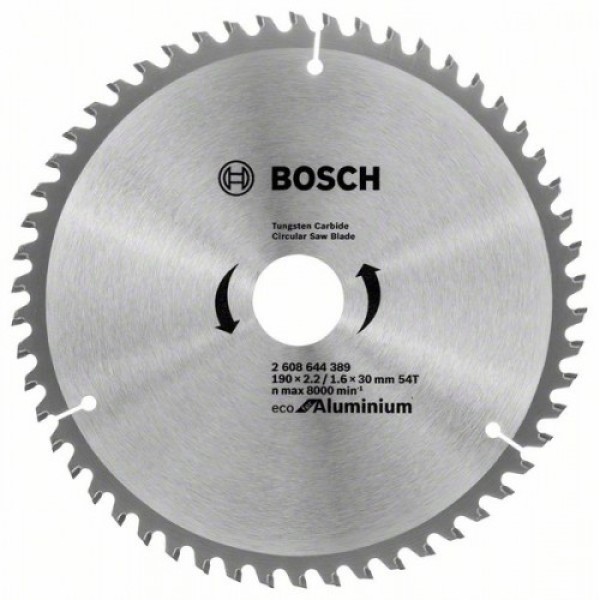 Диск за циркуляр за алуминий, Bosch Eco for Aluminium